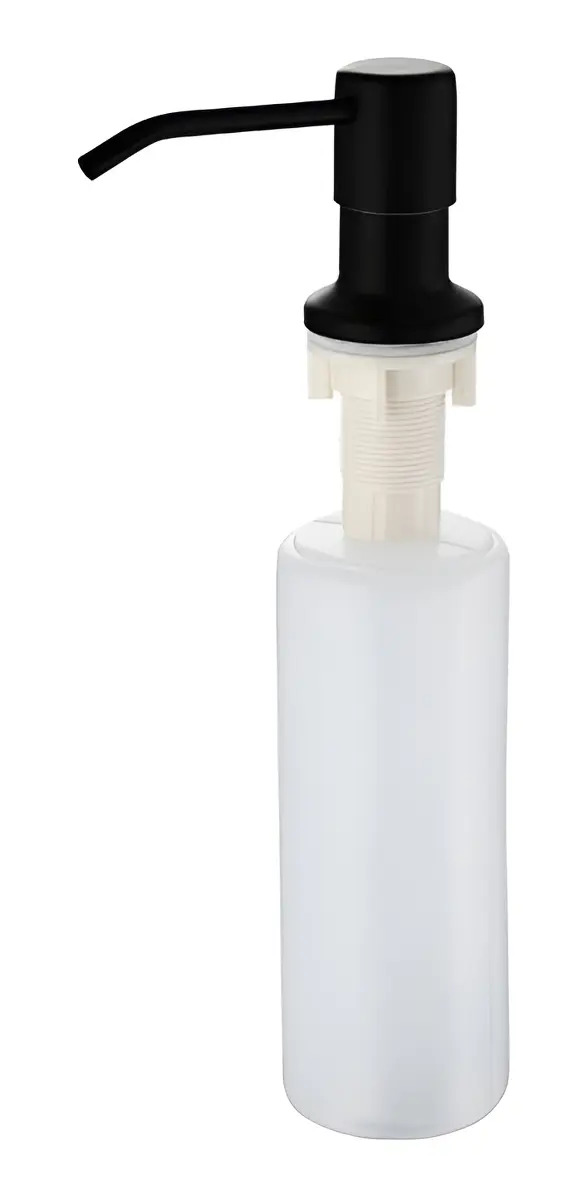 Dispenser Detergente Porta Preto De Embutir 500ml Demima