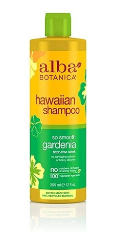 Alba Botanica Hidratante Pelo De La Colada, Gardenia, 12 Oz