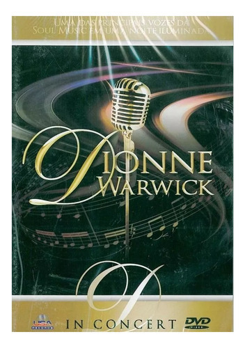 Dvd Dionne Warwick In Concert - Usa Records