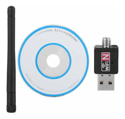 Adaptador Usb Wifi Transceptor Inalambrico Señal 2.0 300 Xp