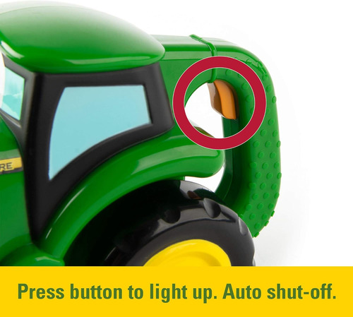 Juguete Y Linterna John Deere Johnny Tractor, 18 Meses...