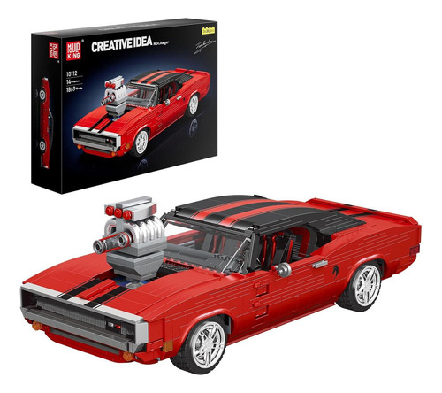 Mould King Auto Deportivo 10112 1869 37.7x15.6x9.5cm