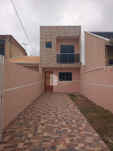 Imagem 1 de 17 de Sobrado 03 Quartos (01 Suíte) E 02 Vagas No Sitio Cercado, Curitiba - So0792