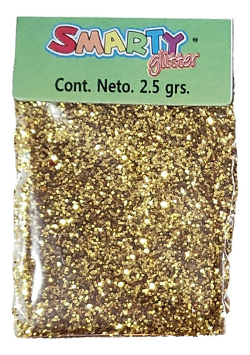 Diamantina Fina Con 2.5 G Oro Viejo Smarty