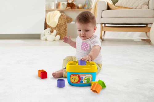 Fisher-price Juguete Apilable Primeros Bloques Para Bebé, Ju