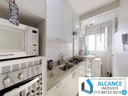 Imagem 7 de 25 de Apartamento Com 57,73 M² Com 2 Dormitórios, 2 Banheiros E 1 Vagas À Venda No Condomínio Aquarela Paulistana - Ap00369 - 34664647