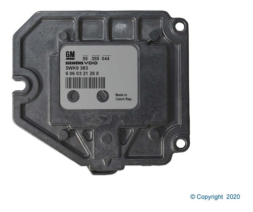 Modulo Control Motor Chevrolet Zafira L4 1.8l 2001 Gm Parts