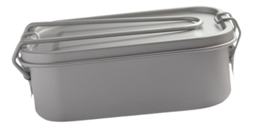 Fiambrera De Titanio Con Asa Plegable, Contenedor De 1 Mango