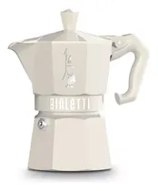 Comprar Cafetera Italiana Bialetti Moka Exclusive 3 Tazas Crema Febo
