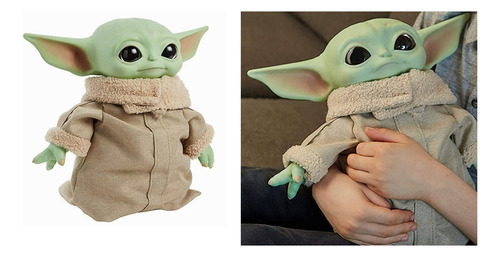 Yoda With Real Sound Baby Con Mochila Articulada