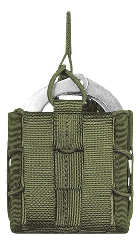 Porta Algemas Locked Invictus Militar Modular Tático Cor Verde