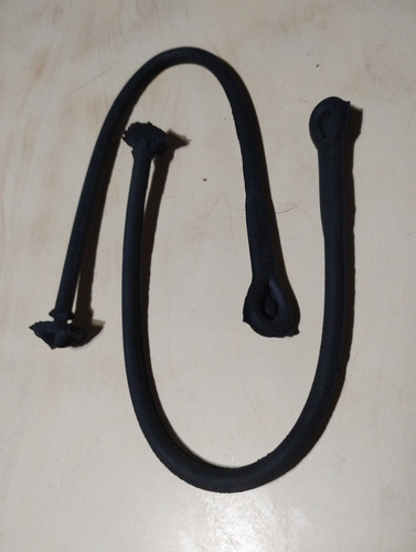 2 Tiras Soporte Bandeja Luneta Ford Fiesta 94/02 Escort 97/ Negro