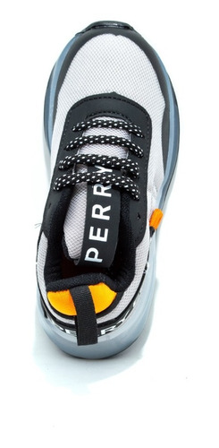 Tenis Urbano Para Niño Con Cordones Perry Ellis - 399