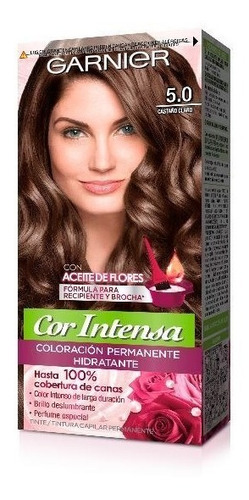 Tinta Garnier Cor Intensa 50 Castaño Claro