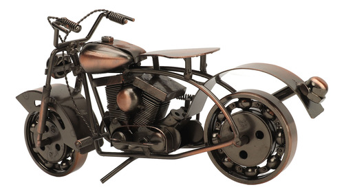 Escultura Retro De Metal Para Motocicleta, Modelo A