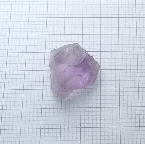 Ametista 8.680 Cts Bruto Natural 12x7 Mm Lilás Transparente Cor Forte Pedra Preciosa Extra Da Bahia Garantia Eterna