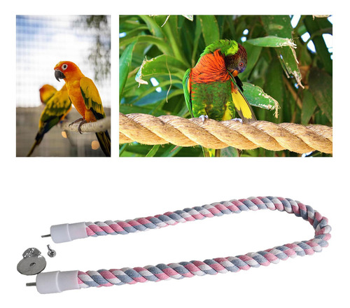 Juguete De Cuerda Elástica Para Pájaros, Juguete De 72 Cm