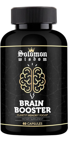 Solomon Wisdom Brain Booster Suplemento Dietético Nootrópico