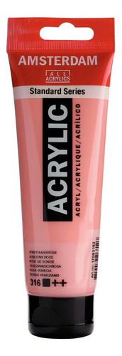 Acrílico Amsterdam Serie Standard 120ml Colores Color 316 Rosa Venecia