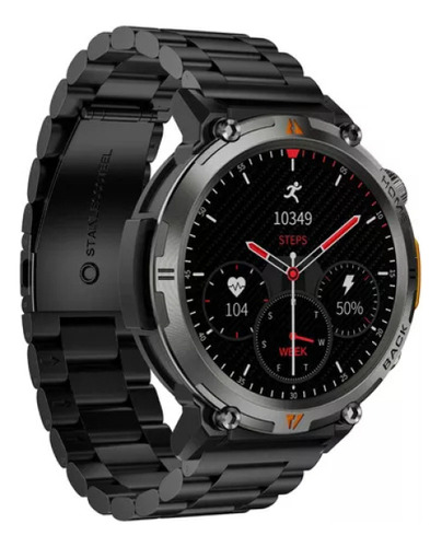 Homem Rj Smartwatch Eigii Ke3 3atm Com Lanterna