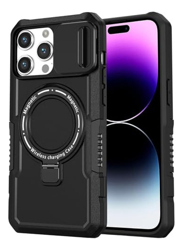 Funda Para iPhone 14 Pro 6.1'' Negro 6.1puLG Uso Rudo