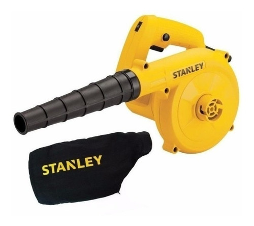 Imagen 2 de 5 de Sopladora aspiradora Stanley STPT600 eléctrica 600W negro/amarillo 120V