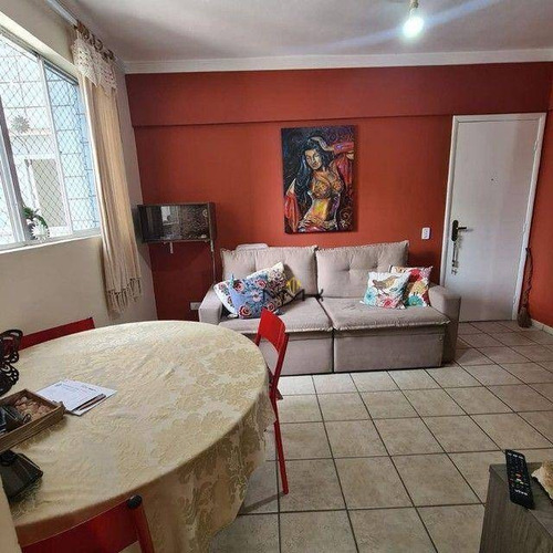 Imagem 5 de 9 de Lindo Apartamento Mobiliado Com 2 Dormitórios À Venda, 63 M² - Ponta Da Praia - Santos/sp - Ap2427