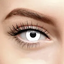 Comprar Pupilentes De Fantasía Para Disfraz De Halloween Día De Muertos Cosplay De Zombie Lentes De Contacto Para Ojos De Terror Alta Calidad Para Fiestas Maquillaje De Fantasía Y Cosplay Zombie Blanco