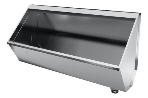 Mictório Coletivo De Parede 100cm Inox Docol Inox Edwt