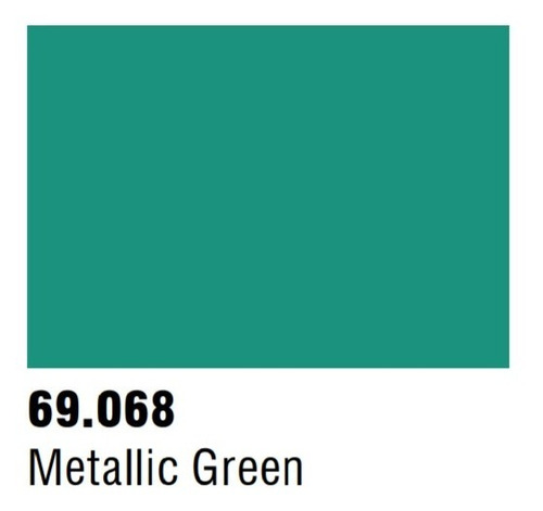 Vallejo 69068 Metallic Green Mecha Tinta 17ml