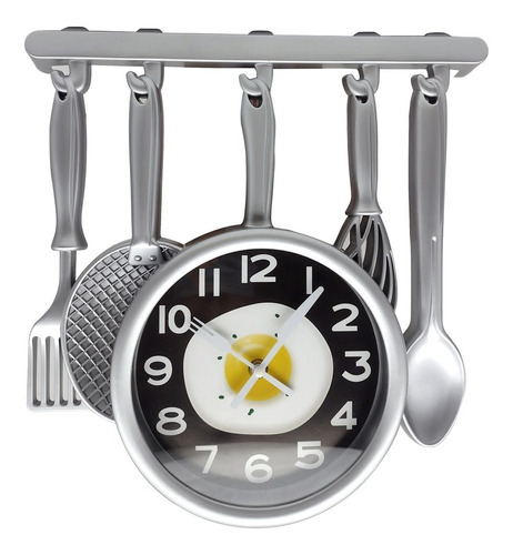 Reloj Pared Diseño Cocina 30cm