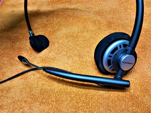 Mono Diadema Plantronics Encorepro Hw710 Profesional Usb (Usado)
