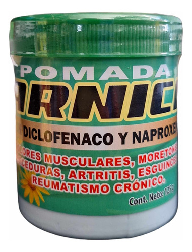 Pomada Elimina Dolor Muscular, Diclofenaco Y Naproxeno