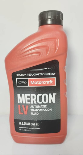 Aceite De Motor Mercon Lv Motorcraft 