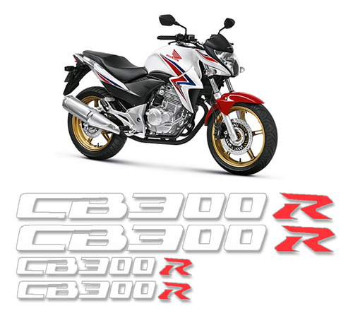 Adesivo Premium Interno Roda Moto Honda Cb 300 R Cb300r