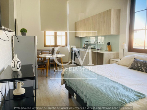 Piso 13 Studio Amoblado 42m2, Mirador Baron, Valpo.