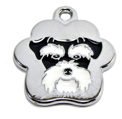 Placa Chica Para Perro Con Grabado Schnauzer-hecho Enitalia