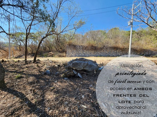 Venta Lote Iris I Muy Plano Y De Bonita Vista Además De Doble Frente En Doble Calle Con Proyecto Incluído En Fracc Rancho San Diego Ixtapan De La Sal Edomex