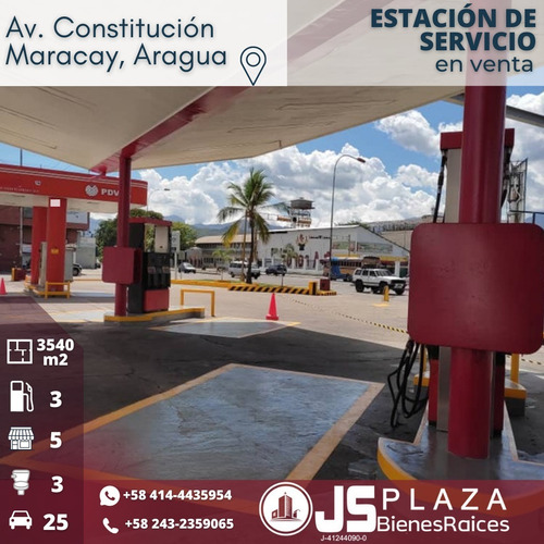 Imagen 2 de 12 de En Venta Estacion De Servicios Av. Constitucion Maracay 04144435954