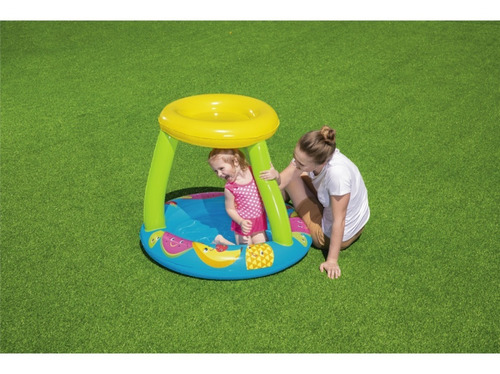 Imagen 6 de 9 de Bestway Pileta Inflable P/agua Con Techo Frutas 94x89x79 Cm.