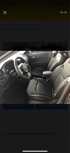 Imagen 7 de 8 de Jeep Compass 2.4 Limited Plus