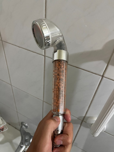 Imagen 4 de 5 de Ducha Spa/ecológica Con Filtro/ Ahorra Agua/ Mango Universal