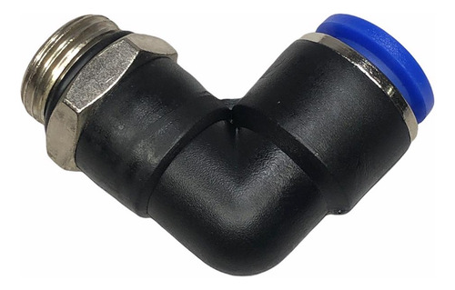 Conexão Pneumática Cotovelo Fluir Tubo 12mm X Rosca 3/8 Bsp