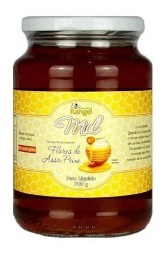 Mel Assa-peixe Puro 100% Natural Com Sif- 06 Potes 700g Cada