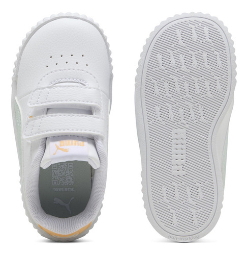 Zapatilla Puma Carina 3.0 V Inf Blanco Niña