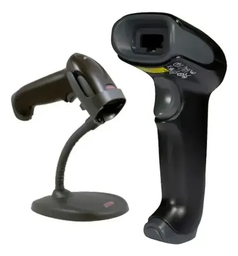 Leitor de código de barras com suporte Honeywell Voyager 1250g USB