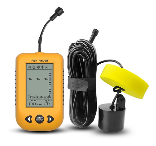 Zanlure 200khz 100m 45 Grados Sonar Inteligente Pantalla Lcd