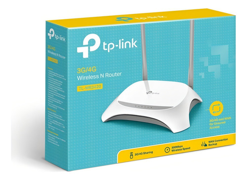 Roteador WiFi 3G/4G sem fio TP-Link TL-MR3420 +
