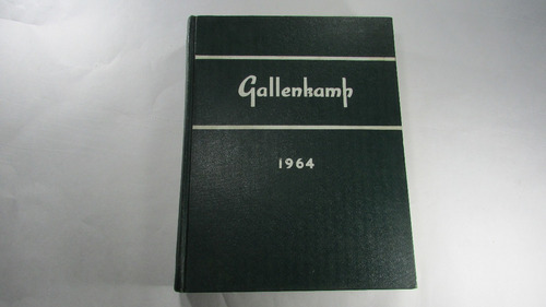 Catalago Antiguo Gallenkamp Año 1964 