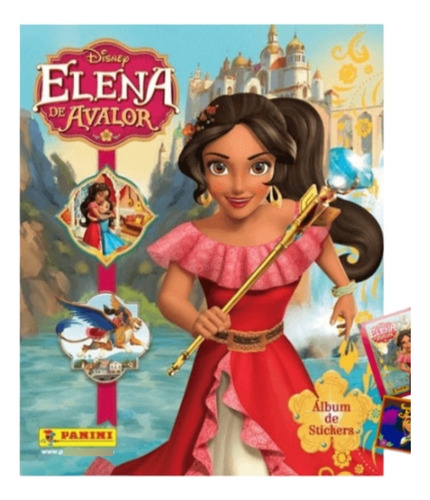 Álbum + 50 Sobres De Elena De Avalor Panini